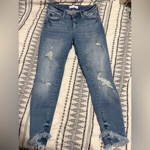 Kancan Distressed Skinny Jeans